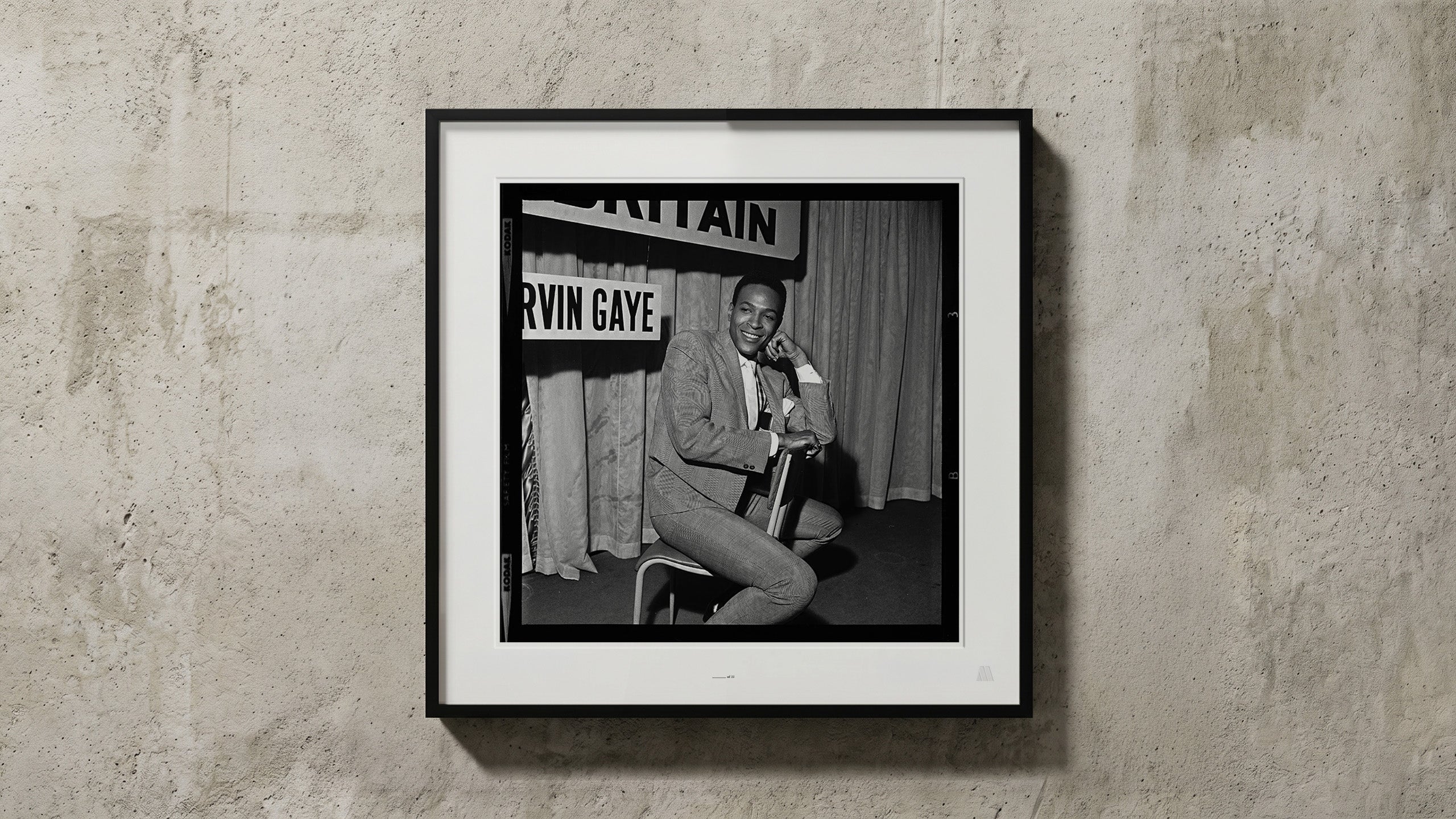 EMI Staff Photographer - Marvin Gaye #7 16"