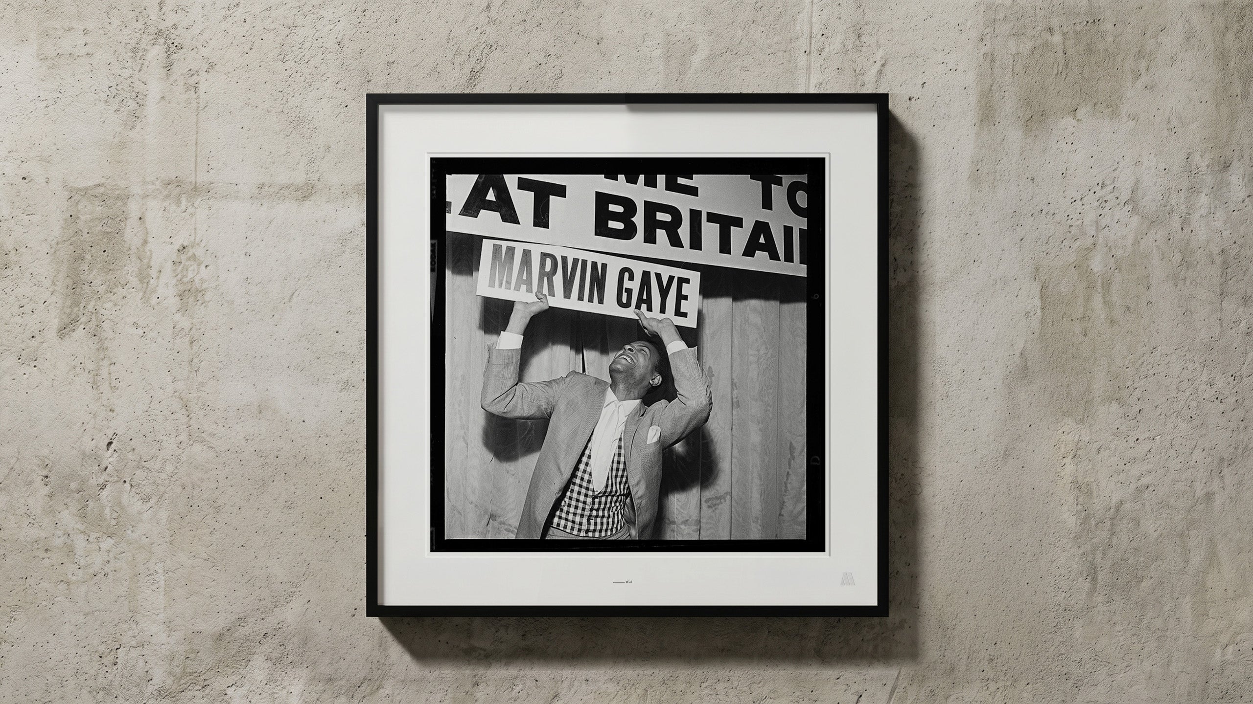 EMI Staff Photographer - Marvin Gaye #10 16"