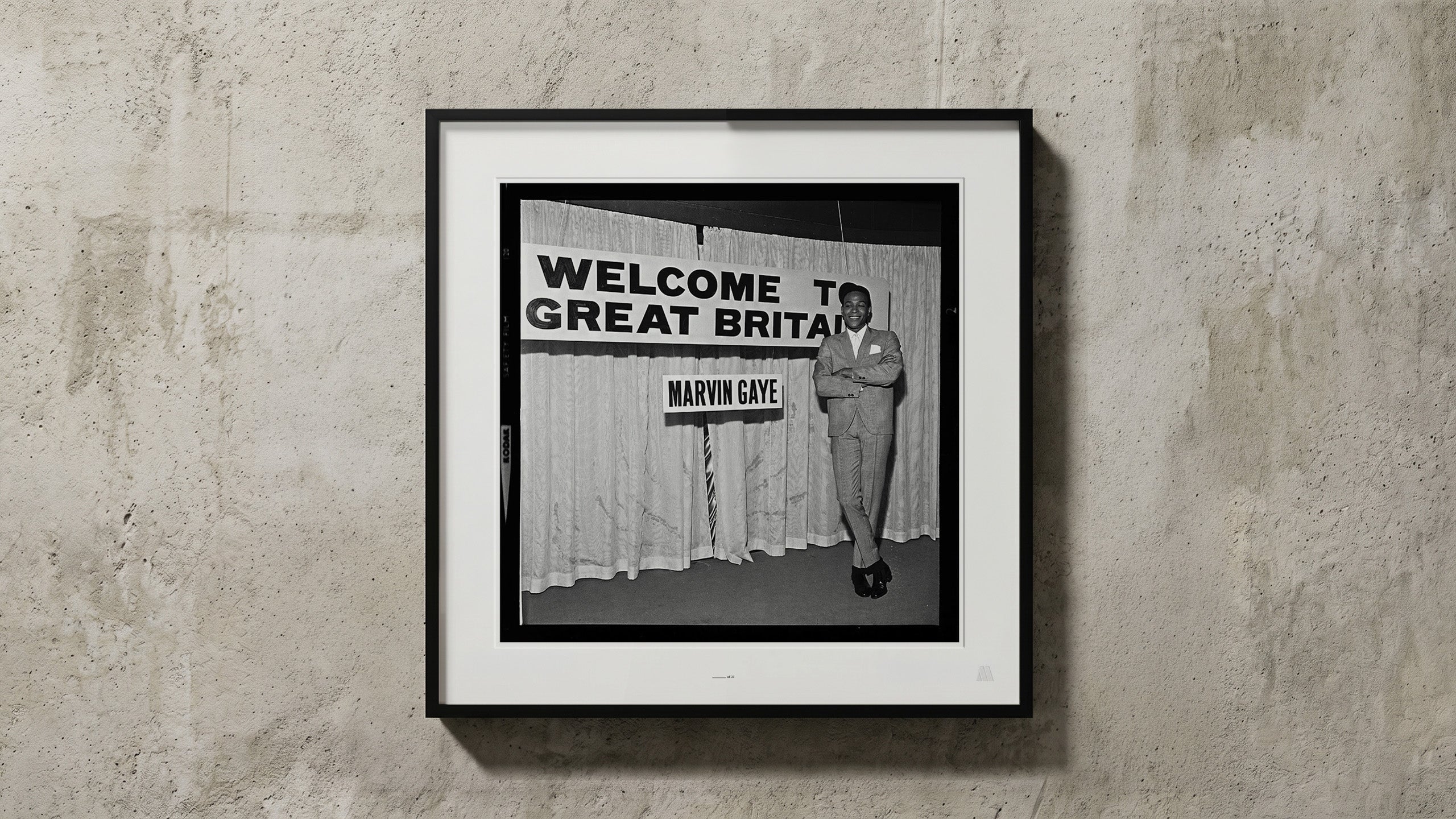 EMI Staff Photographer - Marvin Gaye #8 16"