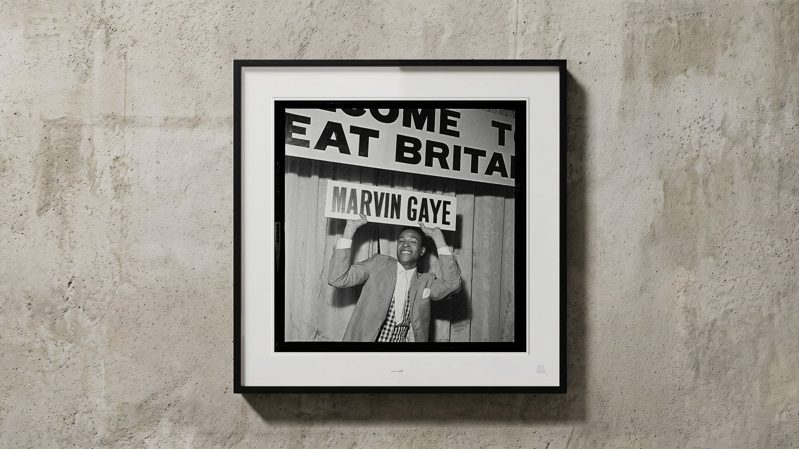 EMI Staff Photographer - Marvin Gaye #9 16"