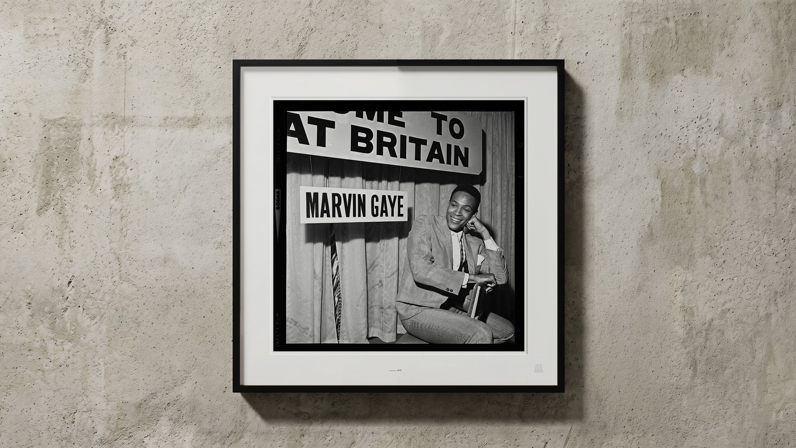 EMI Staff Photographer - Marvin Gaye #6 16"